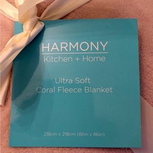 Ultra Soft Coral Fleece Blanket